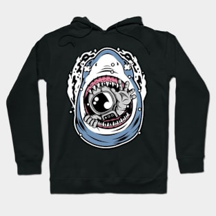 spaceman shark Hoodie